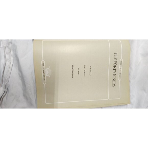 Time Life Books The Old West The Forty-Niners Faux Leather Hard Cover Book 1974 - Picture 11 of 15